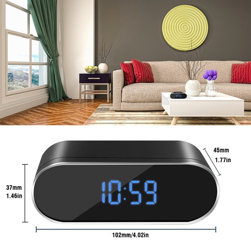 1080P Mini Camera Alarm WiFi Night Vision Motion Detect Home Security Recorder - Bild 9 von 10