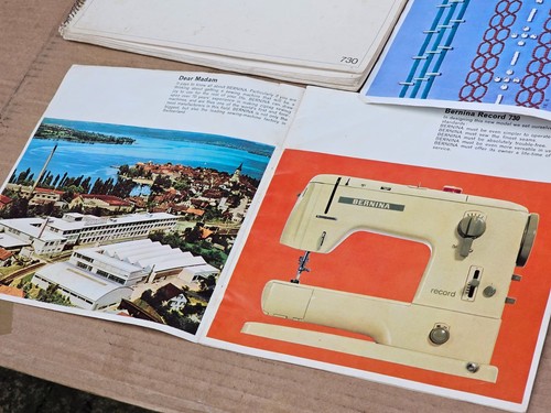Bernina 730 Sewing machine Instruction Manuals - Picture 10 of 10