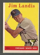 1958 Topps #108 Jim Landis VGEX White Sox 40051 