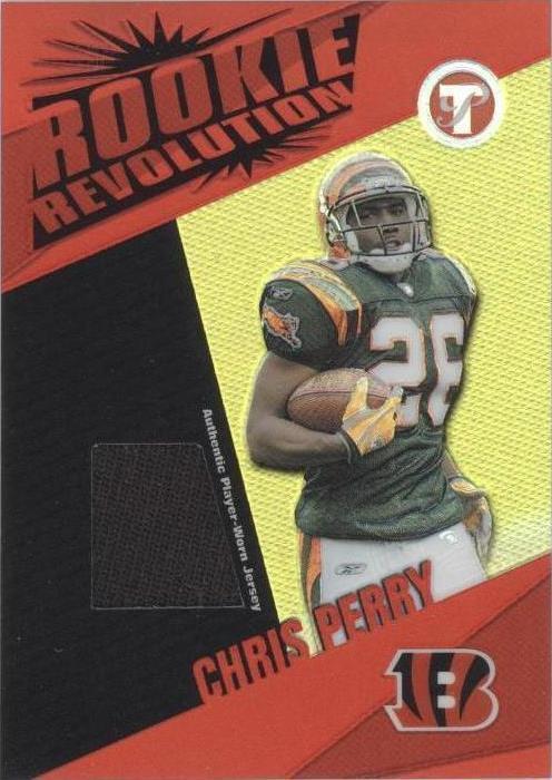 2004 Topps Pristine - Rookie Revolution Jerseys Chris Perry #RR-CP ...