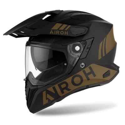 Casco Moto Airoh Commander Unisex - Modulare E Versatile Per On/Off Road