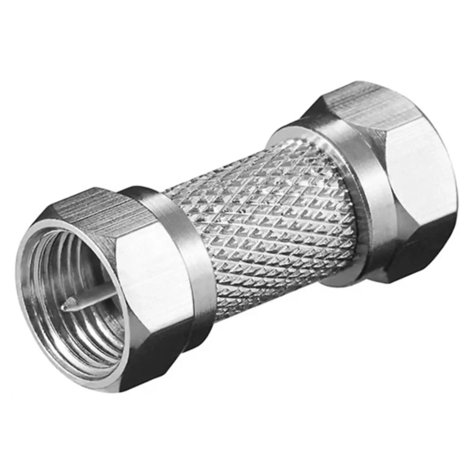 GOOBAY giunto connettore satellitare spina F spinotto sat a vite giunzione rame