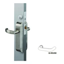 Adams Rite 2190-411-202-32D Aluminum Door Deadlocks Satin Stainless Steel