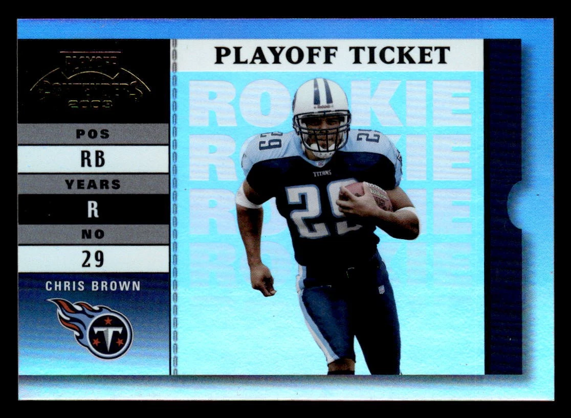 Chris Brown Playoff Contenders #138 Playoff Ticket