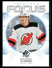 2024-25 SP Authentic #FF-26 Graeme Clarke Freshman Focus