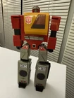 Vintage 1985 Hasbro Transformers G1 Autobot Action Figure Boombox repro labels