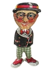 1920s Marx Tin Wind Up Funny Face Man Harold Lloyd Works Well - No Arms