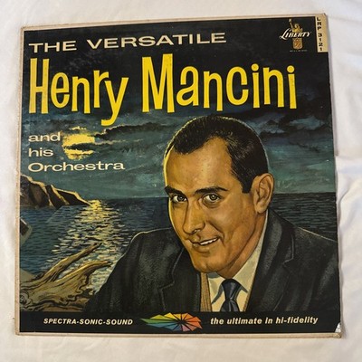 The Versatile Henry Mancini and His Orchestra-LP Vinyl Record-Liberty LRP 3121 