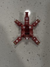 Bakugan Spyderfencer Red Pyrus Maxus Dragonoid Trap
