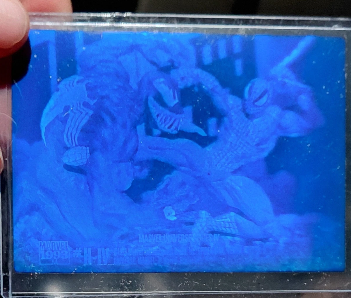 Spiderman Venom Hologram In Spider-Man Trading Card Singles for sale | eBay