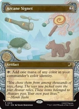 1 x Arcane Signet - Showcase - Avatar: The Last Airbender Eternal - LP - MTG