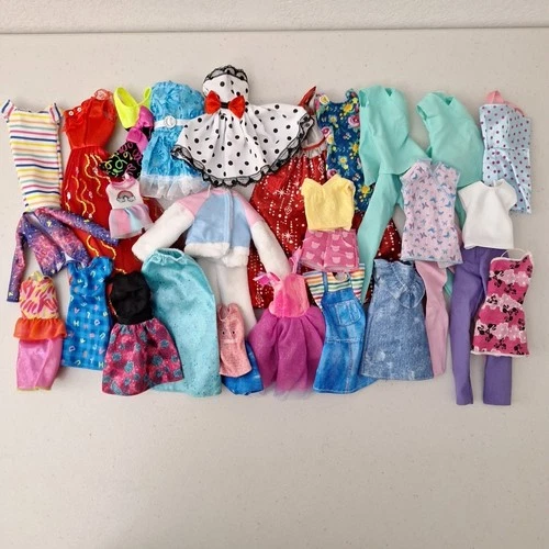 Vintage 80s 90s Barbie Branded Clothes Lot 32 Pcs