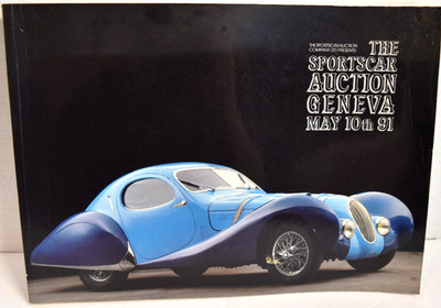 The Sport's Car Auction Co. Auction GENEVA May 1991 FERRARI * DELAHAYE* ASTON *
