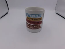 Leanin' Tree Gift Mug Caffinated Funny