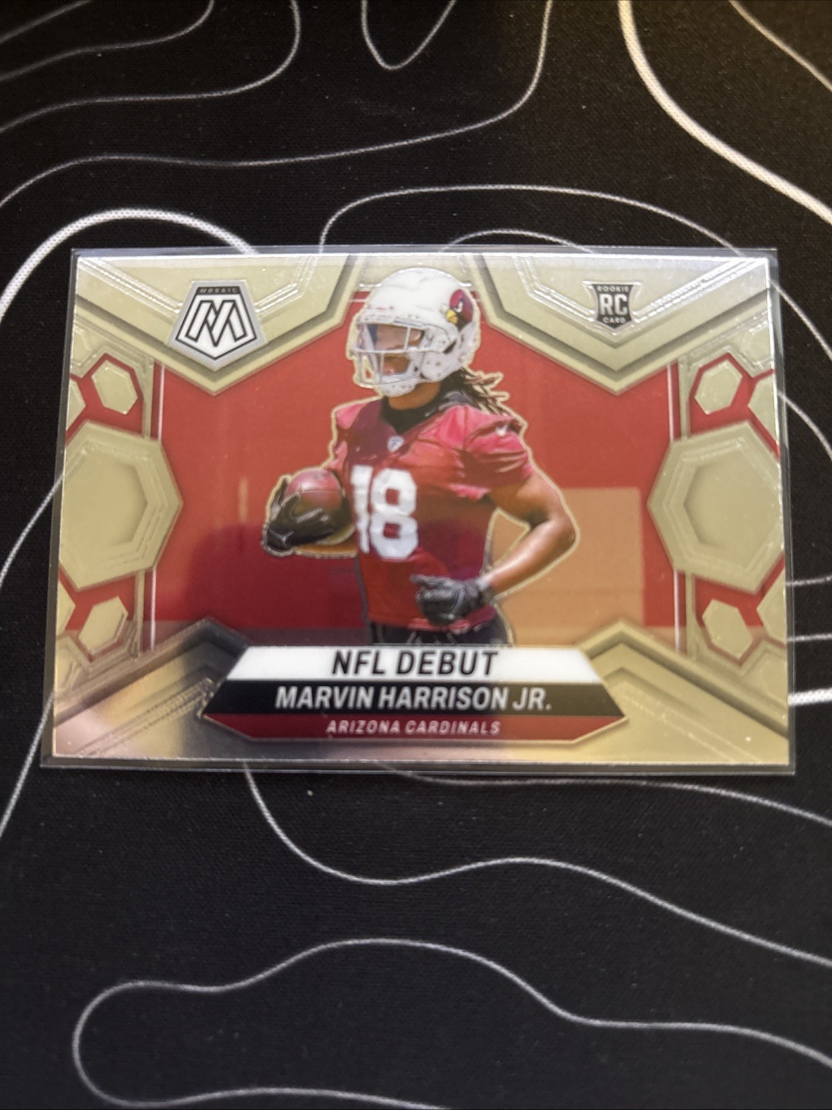 2024 Panini Mosaic - NFL Debut Marvin Harrison Jr. #283 Silver Prizm (RC)