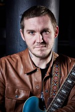 Brian Fallon guitarist vocalist with Brian Fallon & The Howling W- Old Photo 1