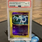 🔥🔥PSA 8 Mewtwo Reverse Holo Rare Pokémon Card Expedition 20/165 NM-MT