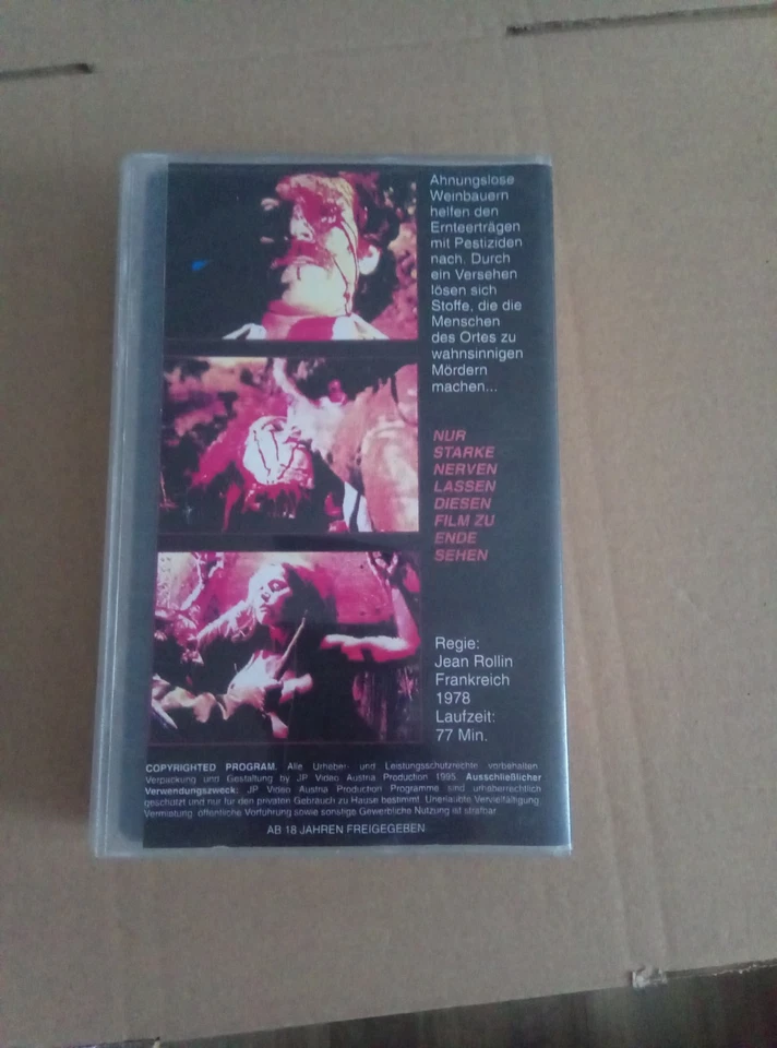 Foltermühle der G... VHS Kassette - Gore Horror Klassiker - JPV Videobox - Bild 3 von 4