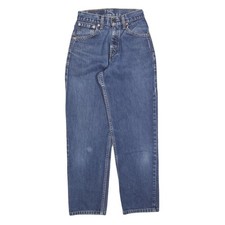 LEVI'S 533 02 Damen Jeans Blau Regular Gerade Denim Medium W24 L27 Classic
