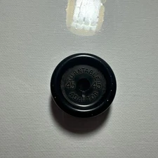 Original BSR Single Play 45 RPM Record Adapter ~ Black Plastic