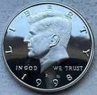 1998-S Kennedy Half Dollar Proof 90% Silver-INV#8579