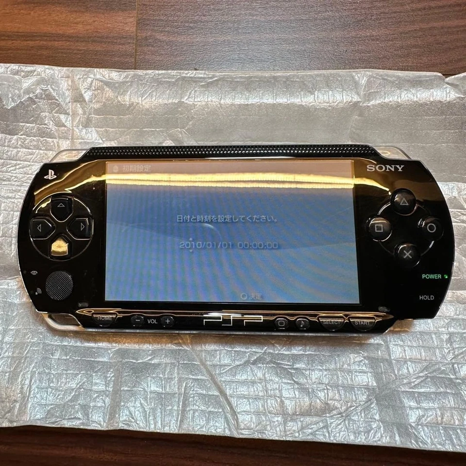 PSP 1000 Black Console 4866 From Japan - Image 3 of 4