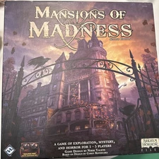 *READ* Fantasy Flight Games Mansions of Madness 2nd edition Board Game