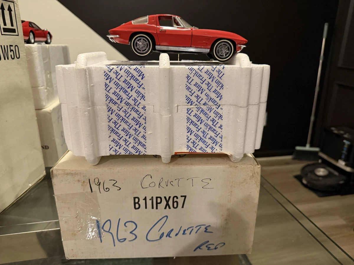 1/24 フランクリンミント 1963 コルベット スティングレイ ミニカー Franklin Mint 1963 Corvette for sale | eBay