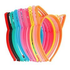 24Pcs Cat Ears Headbands Plastic Taylor Party Decorations Headbands for Girls...