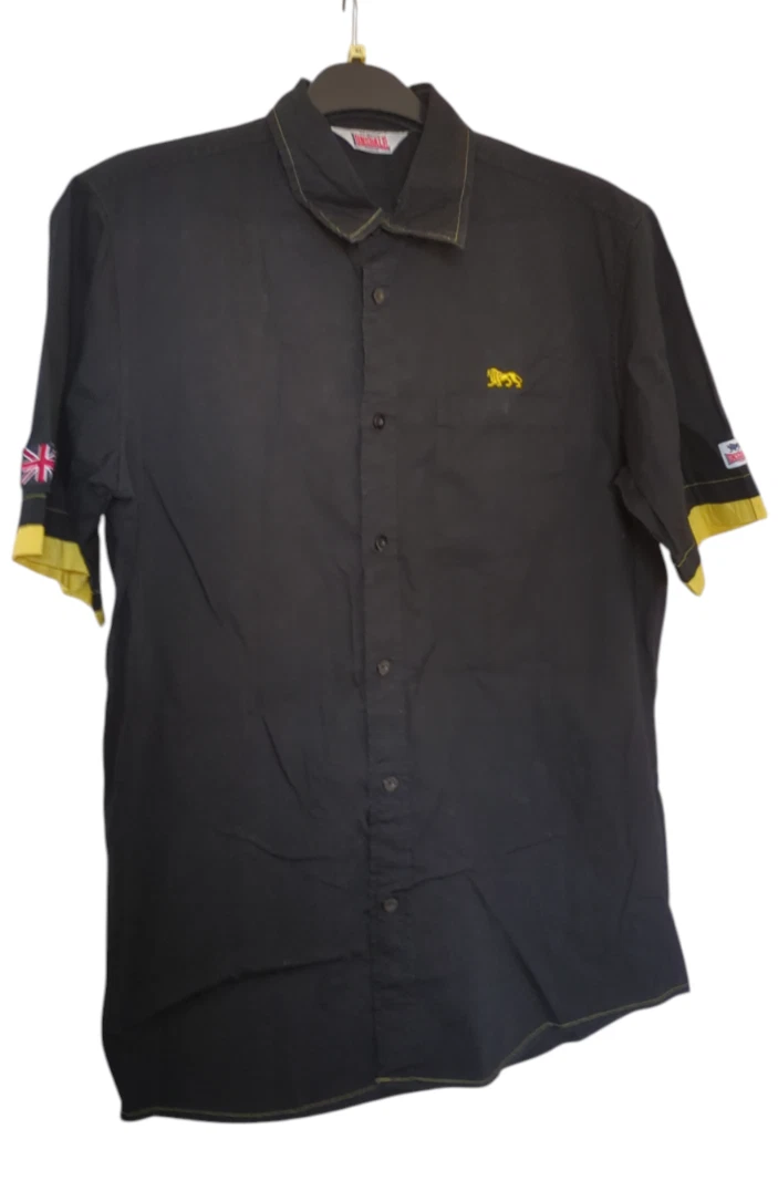Lonsdale Camicia Berny Blu Navy M (UK S