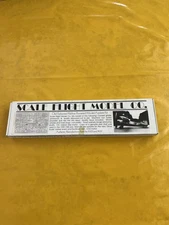 Reproduction Curtiss Hawk P6E by Scale Flight Model Co from Burd Model W/S 16"