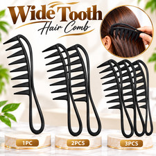 Large Wide Tooth Hair Comb Detangling Styling Comb for Men Women Curly Hair Tool
