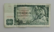 Czechoslovakia, 100 Korun Banknote from 1961