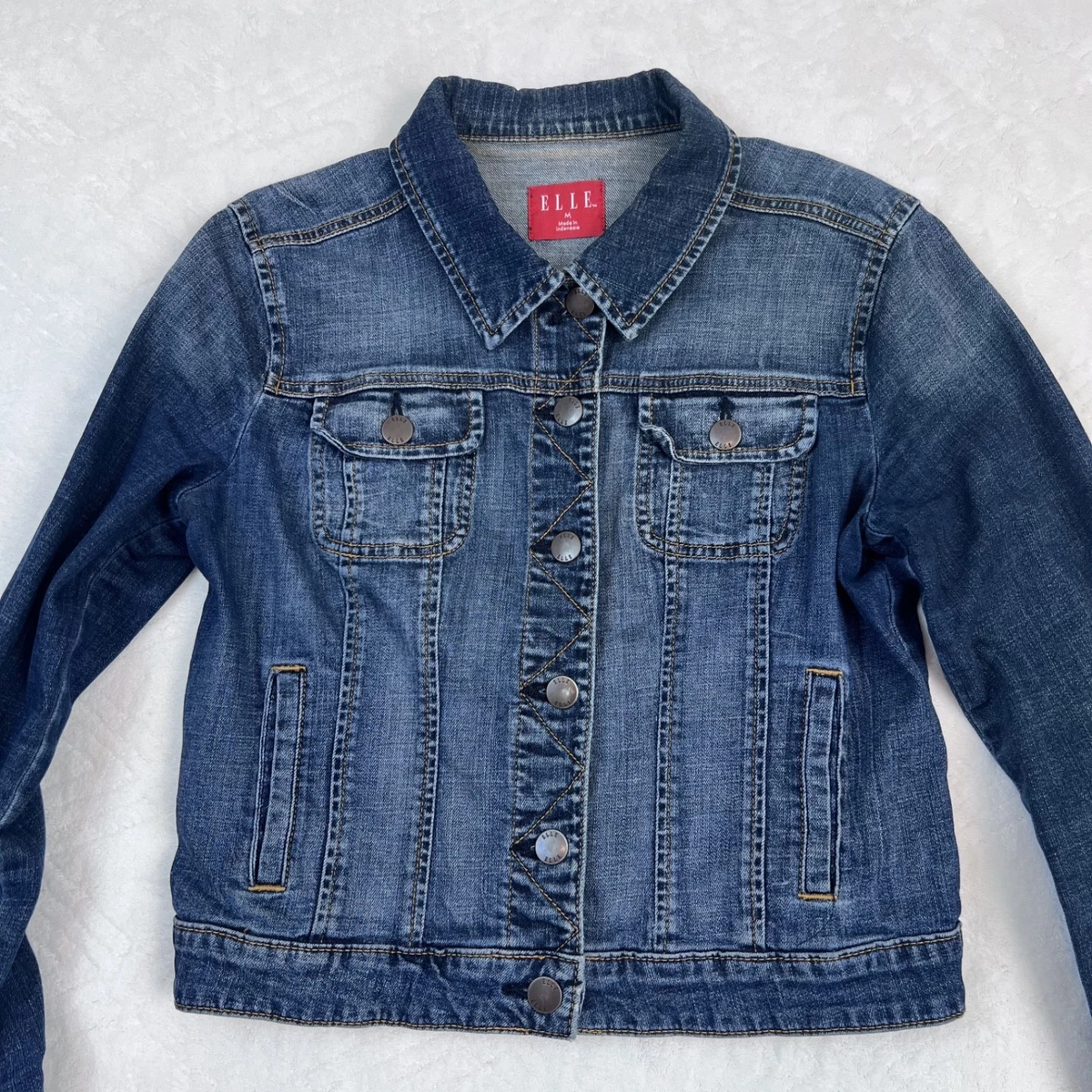 ELLE Denim Coats, Jackets & Vests for Women for sale | eBay