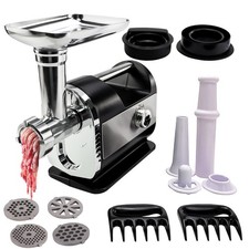 3200W Electric Meat Grinder Heavy Duty Commercial Sausage Maker Mincer Stuffer