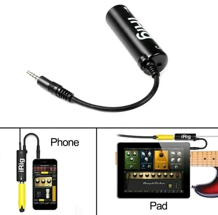 iRig Guitar Interface Converter Guitar Phone New Multimedia - Image 3 of 3