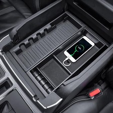Center Console Organizer Compatible with 2015-2020 Ford F150 Accessories