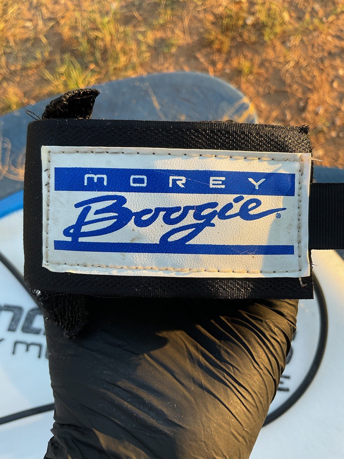 Vintage Morey Boogie Bodyboard Mach 7-SS White Silver Surfing Water Sports
