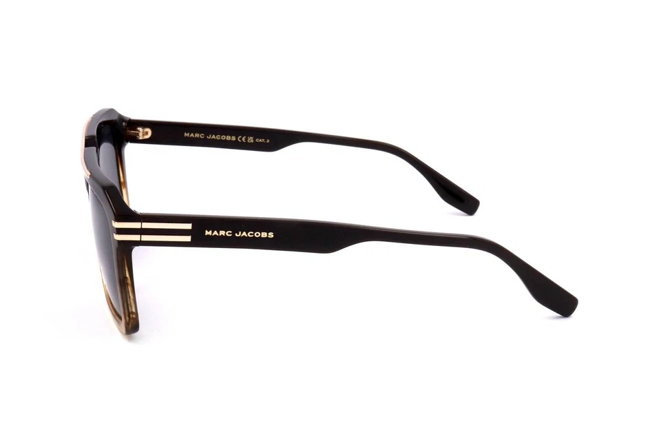 Occhiali da Sole Marc Jacobs MARC 752/S EX4 BROWN HORN 57/17/145 Uomo - Imagen 3 de 4