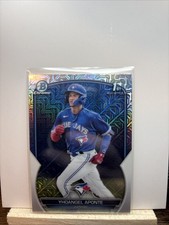 2023 Bowman Chrome Mojo Refractor Yhoangel Aponte #BCP-110 1st Bowman Blue Jays