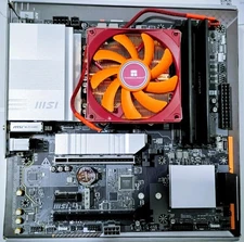 AXP90-X53 CPU Cooler ITX Low Profile 53mm Copper Heat Sink 92mm PWM Fan