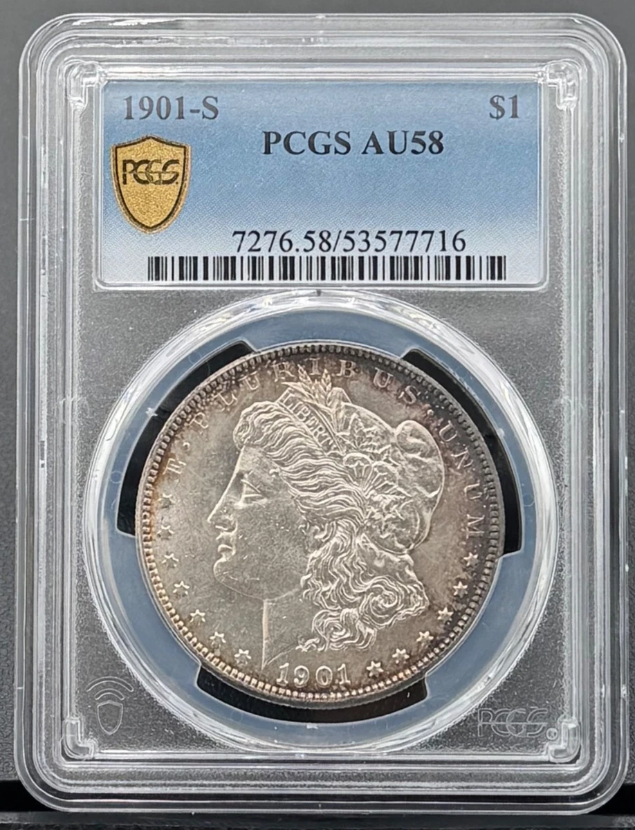 AU 58 Graded 1901 Year Morgan US Dollars (1878-1921) for sale | eBay