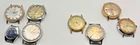 8 Vintage Men's TIMEX  WATCHES - PARTS OR REPAIR - 4 Electric , 2 Self Winding