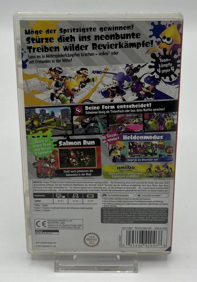 Splatoon 2 (Nintendo Switch) Spiel Game Kids Kinder Top Getestet - Bild 2 von 2
