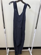 Free People Hot Tide Jumpsuit Navy W/Pockets Size M