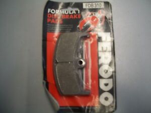 Ferodo Brake Pads Honda Cbx Cb Mvx Vt Vtr Fdb310 Fa080 2 New With Packaging Ebay