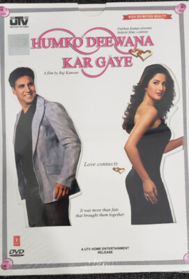 HUMKO DEEWANA KAR GAYE (SEALED AND NEW) Akshay Kumar, Katrina Kaif, Hindi DVD