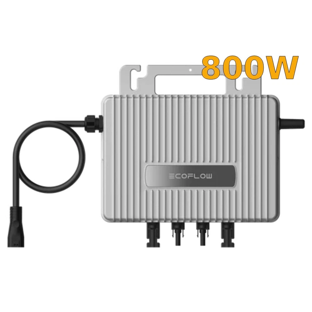 EcoFlow Stream MMPT Balkonkraftwerk Inverter 800W Mikrowechselrichter APP IP67
