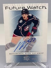 22-23 Nick Blankenburg  /699 #RFWA-NB Columbus Blue Jackets Future Watch Retro