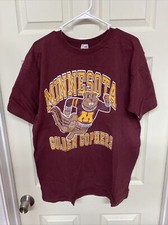 Vintage NCAA Champion Brand T-Shirt Minnesota Golden Gophers Size XL Rare